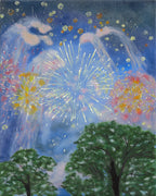 Fireworks 8x10"