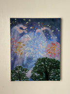 Fireworks 8x10"