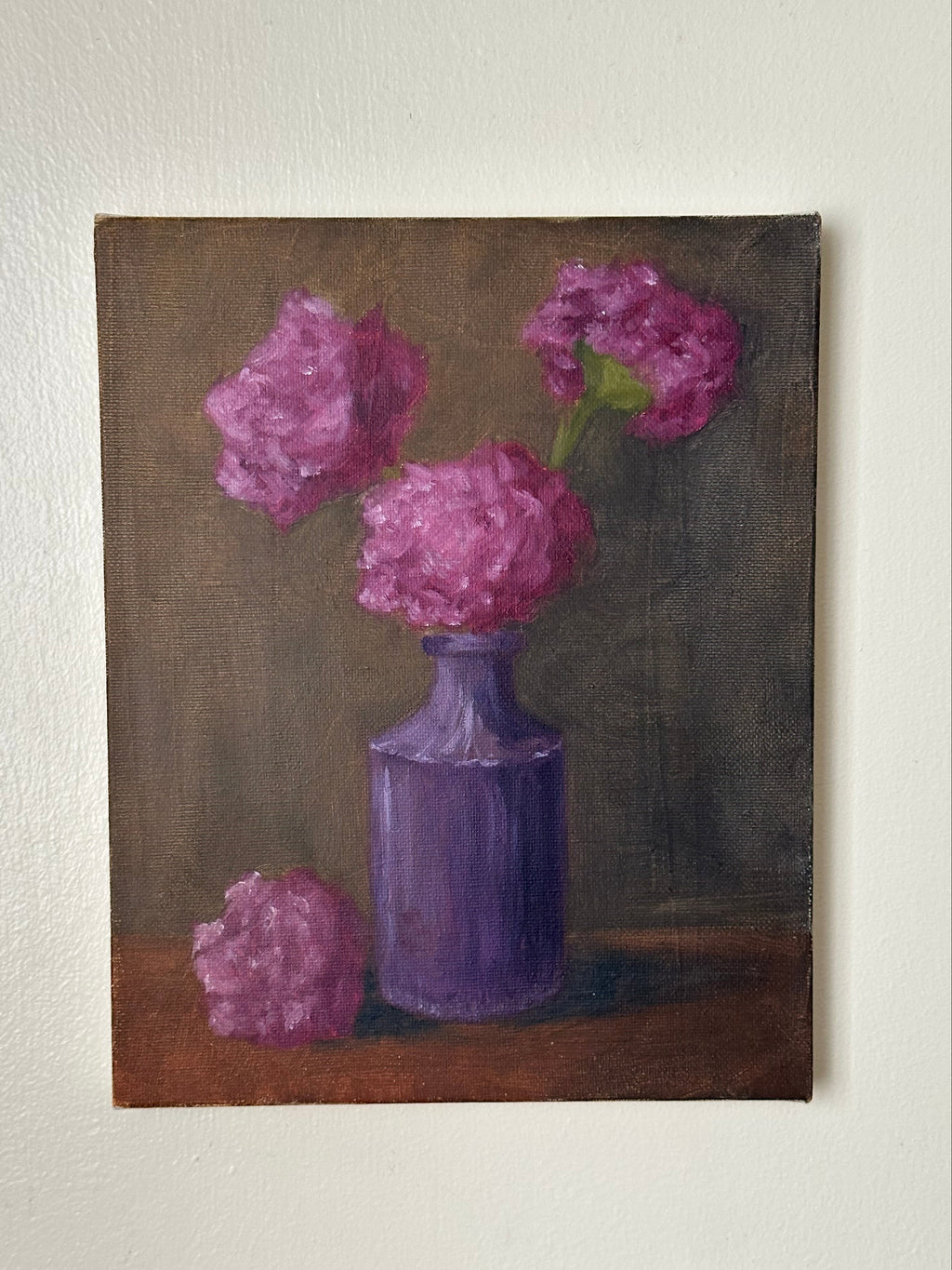 Carnations 8x10"