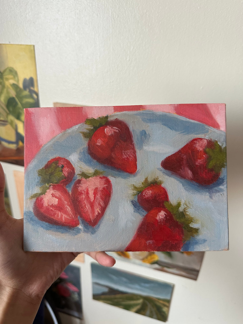 Strawberries 5x7"