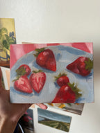Strawberries 5x7"