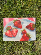 Strawberries 5x7"