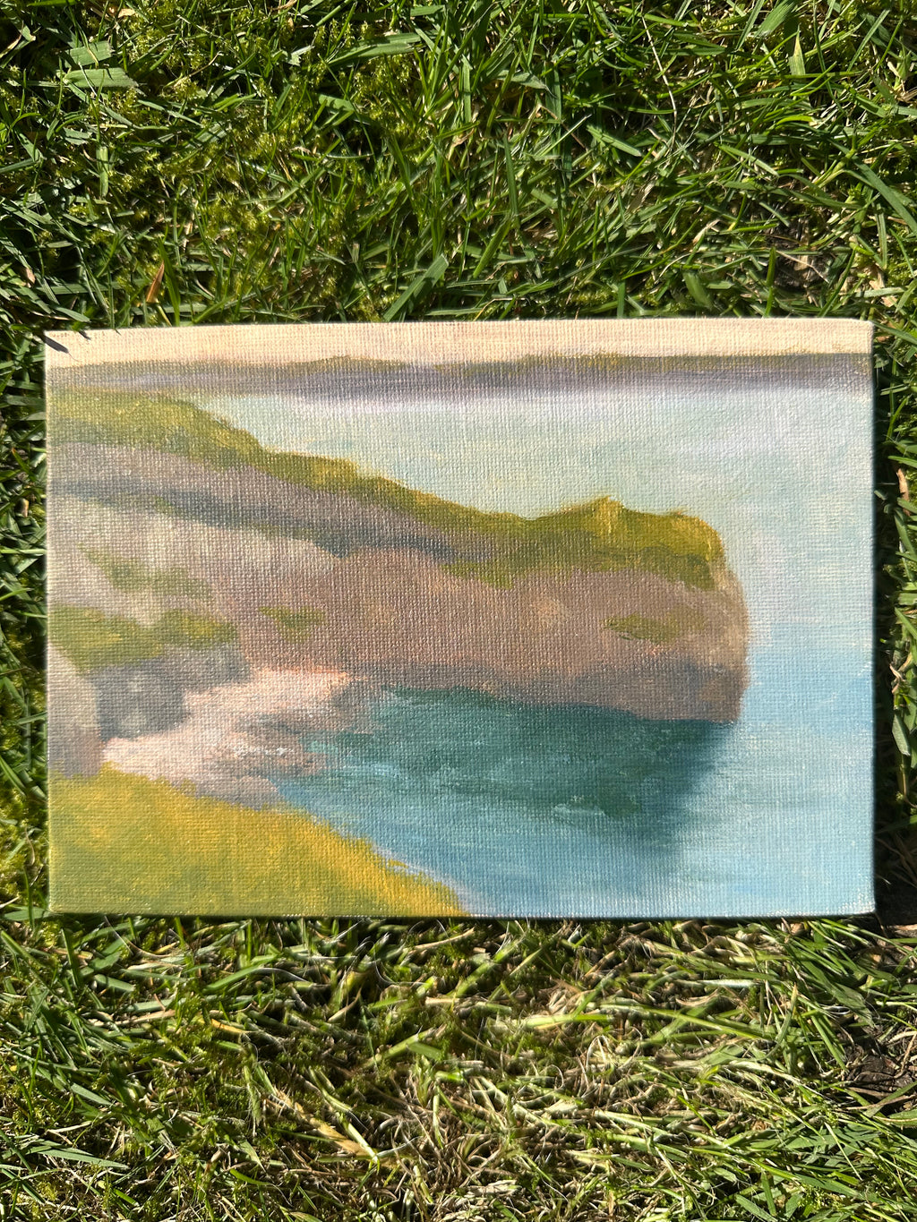 Sunny Cliffside Walk 5x7"
