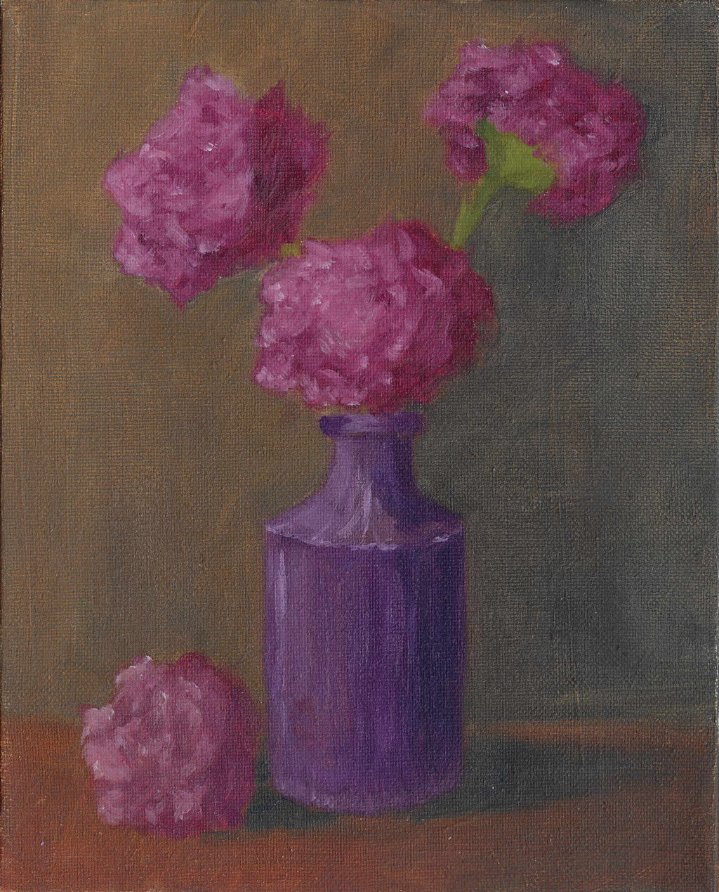 Carnations 8x10"